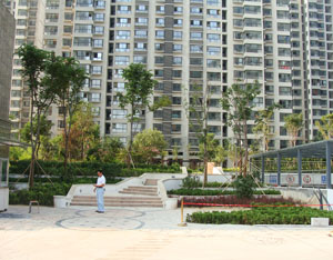 寶鼎花園小區(qū)室外景觀工程